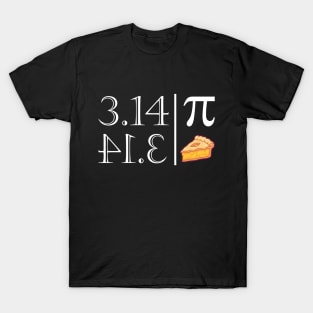 Pi Backwards is Pie d T-Shirt